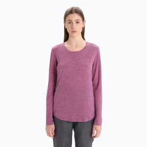 Longsleeve trekkingowy damski icebreaker Sphere II go berry