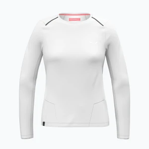Longsleeve trekkingowy damski Salewa Pedroc Dry Tee white
