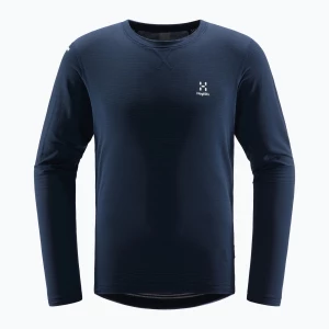 Longsleeve trekkingowy męski Haglöfs L.I.M Mid Roundneck tarn blue