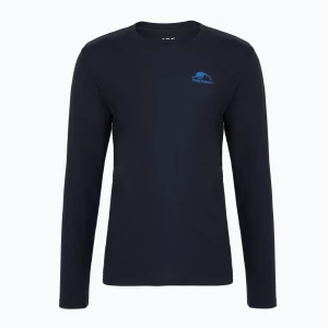 Longsleeve trekkingowy męski Helly Hansen Nord Graphic navy