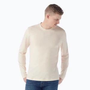 Longsleeve trekkingowy męski Smartwool Perfect Crew almond