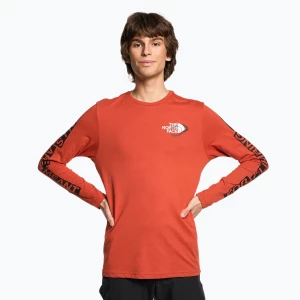 Longsleeve trekkingowy męski The North Face Outdoor Graphic rusted bronze