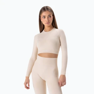 Zdjęcie produktu Longsleeve treningowy damski Carpatree Allure Seamless cream beige