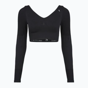 Longsleeve treningowy damski Carpatree Eris Seamless orchid black