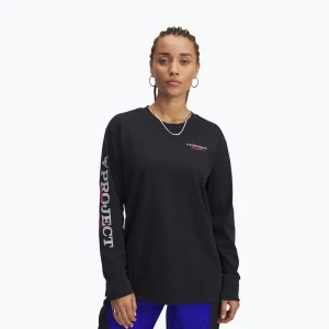 Longsleeve treningowy damski Under Armour Campus T Q1 black