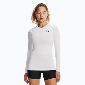 Longsleeve treningowy damski Under Armour HeatGear Compression white/black