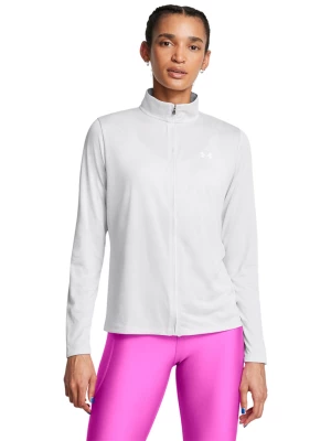 Longsleeve treningowy damski Under Armour Tech Full Zip - biały