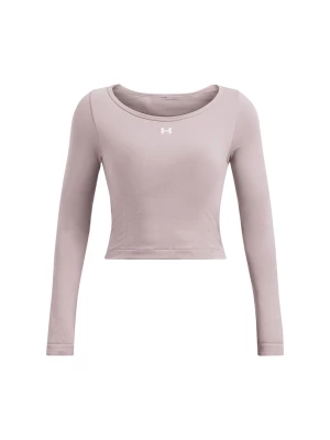 Longsleeve treningowy damski Under Armour UA Vanish Seamless Ls - beżowy