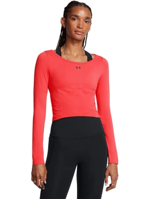 Longsleeve treningowy damski Under Armour UA Vanish Seamless Ls - czerwony