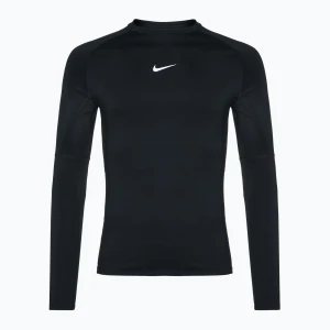 Longsleeve treningowy męski Nike Pro Warm LS black / white