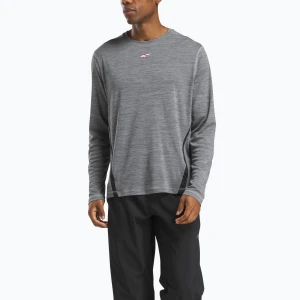 Longsleeve treningowy męski Reebok Id Train Energy Tech Tee grey 1