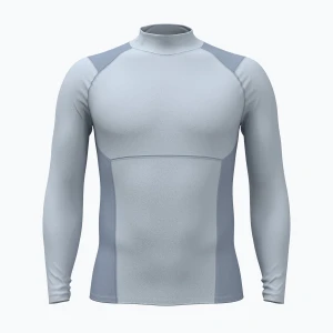 Longsleeve treningowy męski Under Armour Coldgear Elite Comp Mock blue fog / blue wind / reflective