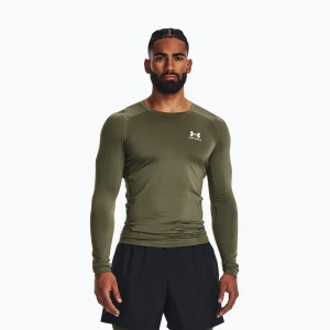 Longsleeve treningowy męski Under Armour HG Armour Comp marine od green / white