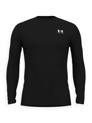 Longsleeve treningowy męski Under Armour UA Cg Armour Fitted Crew - czarny