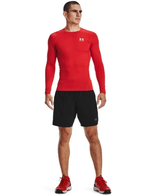 Longsleeve treningowy męski Under Armour UA Hg Armour Comp Ls - czerwony