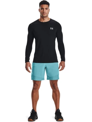 Longsleeve treningowy męski Under Armour UA Hg Armour Fitted Ls - czarny