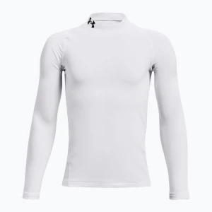 Longsleeve treningowy Under Armour Cg Armour Mock white / black