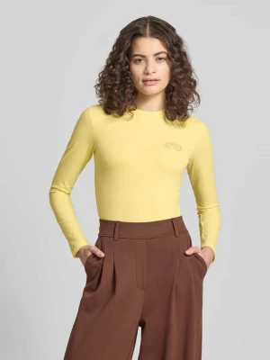 Longsleeve w kroju slim fit z detalem logo ANOTHER COTTON LAB