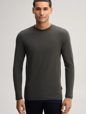 Longsleeve z długim rękawem z mieszanki bawełny w kolorze ciemnozielonym JOOP!