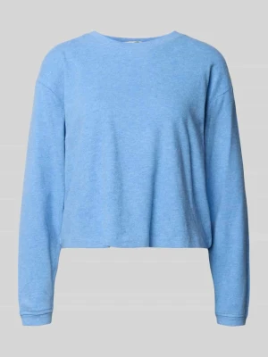 Longsleeve z prążkowanym dekoltem typu crewneck American vintage