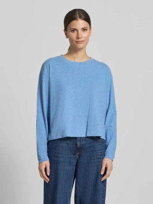 Longsleeve z prążkowanym dekoltem typu crewneck American vintage