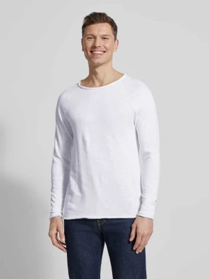 Longsleeve z rolowanym brzegiem model 'SONOMA' American vintage