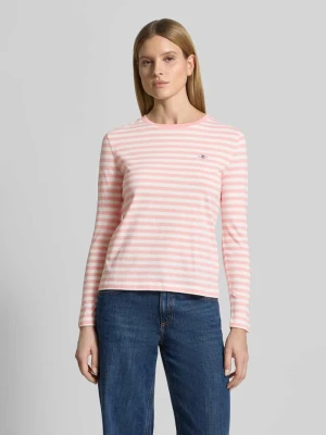 Longsleeve z wyszytym logo Gant