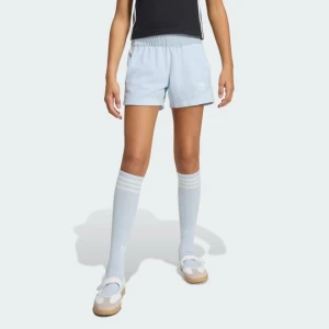 LOOSE HIGH WAIST WAFFLE SHORTS Adidas Crystal Sky