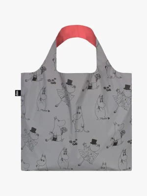 LOQI torba podręczna Family Pattern x Moomin kolor multicolor