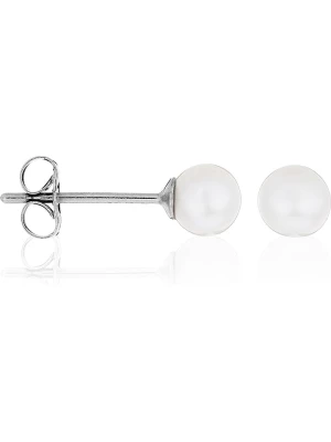 L'OR by Diamanta Złote kolczyki-wkrętki "My Pearl" z perłami rozmiar: onesize