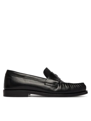 Lordsy Calvin Klein Round Loafer Lth HW0HW03031 Czarny