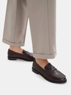 Lordsy Clarks Straven Edge 26186491 Brązowy