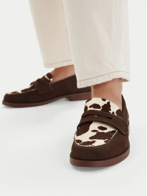 Lordsy Clarks Straven Edge 26186597 Brązowy
