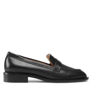 Lordsy Stuart Weitzman Palmer Sleek Loafer S5987 Czarny