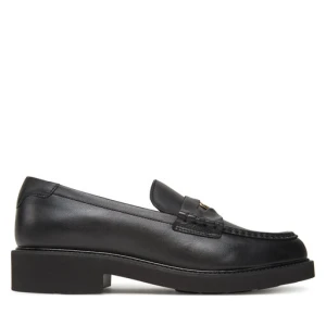 Lordsy Tommy Hilfiger Crest Squarish Toe Penny Loafer FW0FW08633 Czarny