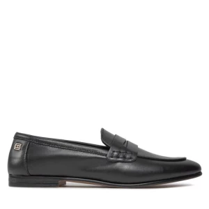 Lordsy Tommy Hilfiger Essential Leather Loafer FW0FW07769 Black BDS