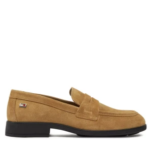 Lordsy Tommy Hilfiger Flag Suede Classic Loafer FW0FW08221 Khaki