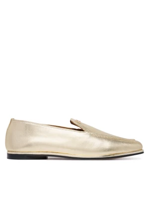 Lordsy Tommy Hilfiger Gold Loafer FW0FW08958 Złoty