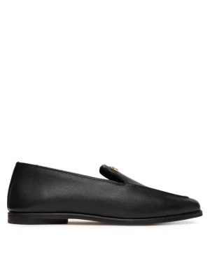 Lordsy Tommy Hilfiger Th Leather Loafer FW0FW09319 Czarny