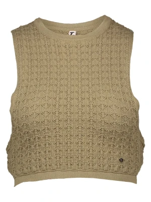 LOSAN Top dzianinowy w kolorze zielonym rozmiar: 128