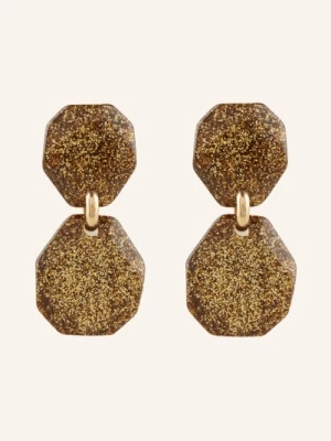 Lott.Gioielli Wiszące Kolczyki Double Rock Deluxe M gold