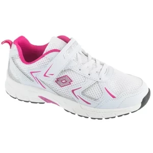 Lotto Kitaura K 2601050K-1040, Dla dzieci, Białe, buty sneakers, syntetyk, rozmiar: 25