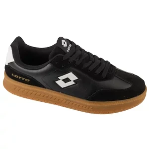 Lotto Makera 2401070U-1110, Unisex, Czarne, buty sneakers, skóra syntetyczna, rozmiar: 36