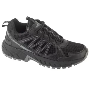 Lotto Nahunta 2400340U-1111, Męskie, Czarne, buty sneakers, przewiewna siateczka, rozmiar: 41