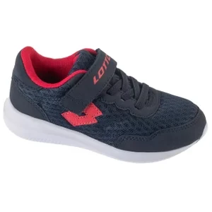 Lotto Relate K 2601220K-5940, Dla chłopca, Granatowe, buty sportowe, tkanina, rozmiar: 27