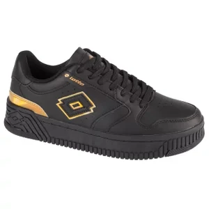 Lotto Scopi GC 2400040W-1184, Damskie, Czarne, buty sneakers, skóra syntetyczna, rozmiar: 36