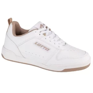 Lotto Toco BC 2400172U-1021, Damskie, Białe, buty sneakers, skóra syntetyczna, rozmiar: 36