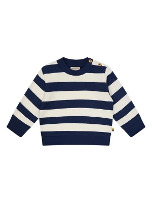 loud + proud Bluza w kolorze granatowo-kremowym rozmiar: 122 / 128