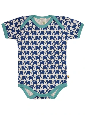 loud + proud Body "Elephants" w kolorze granatowym rozmiar: 62/68