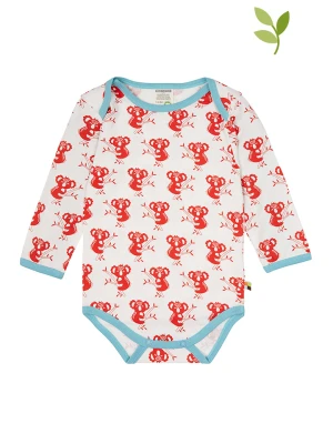 loud + proud Body w kolorze biało-czerwonym rozmiar: 86/92